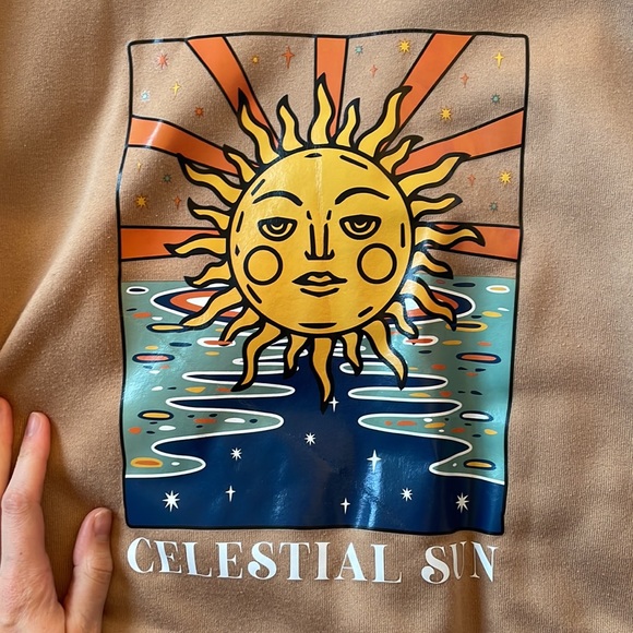 celestial shein crewneck - Picture 2 of 3